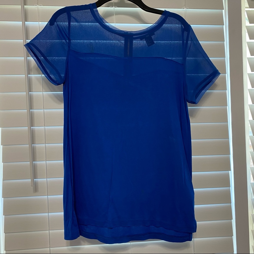 H&M blue blouse